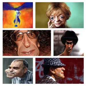 Gallery of Best Caricatures of World Artists