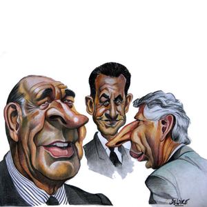 Gallery of Caricatures by Laurent Deloire - France