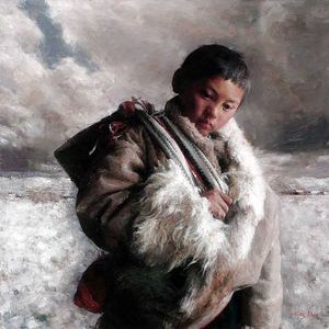 Gallery of paintings by Tong Luo - China 