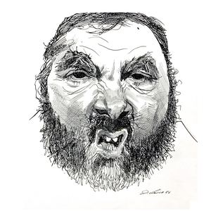 Gallery of Caricatures by David Levine - USA  Part I