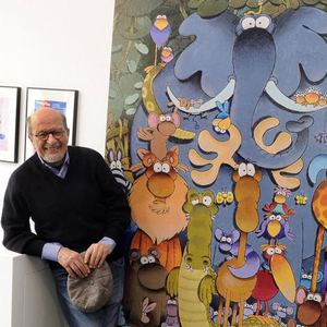 A conversation with the cartoonist Guillermo Mordillo