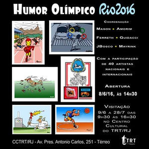 Opening the Exhibition "OLYMPIC HUMOR - RIO 2016"